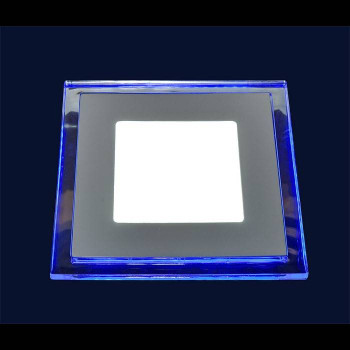 Точковий світильник LED BLUE 15W(квадрат)теплый