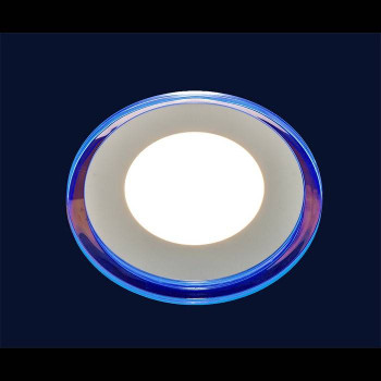 Точковий світильник LED BLUE 15W(круг)теплый